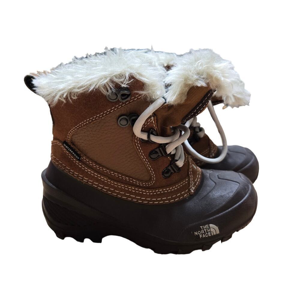The North Face Shellista Extreme Brown Kids Boots Size 12
